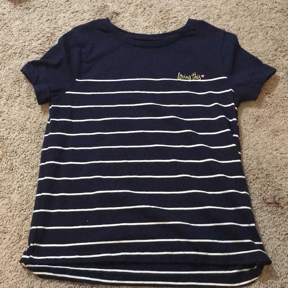 Navy Top from Target